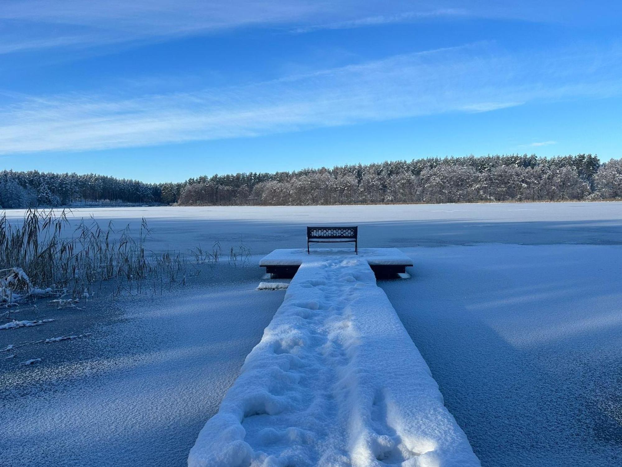 Вилла Sosnowy Azyl Вонгликовице Экстерьер фото